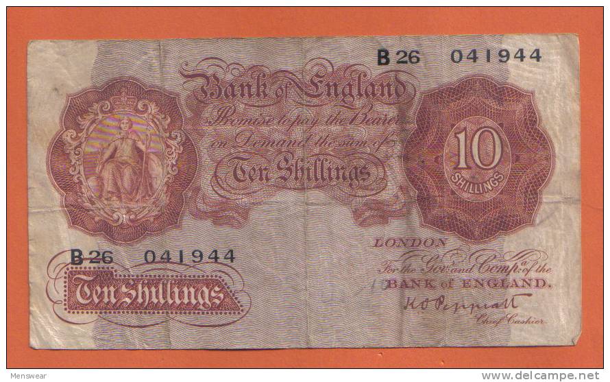 10 Shilling Note Value Uk