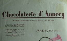 Chocolaterie d'Annecy - 1931